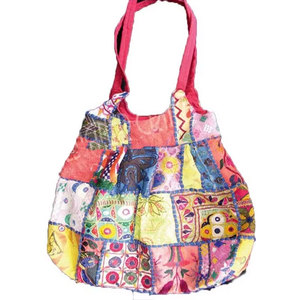 Bolso de Hombro Étnico Banjara Hecho a Mano, Bolso Bandolera Tribal Bohemio Tradicional Bordado, Bolso Vintage con Espejo, Estilo Gitano Hecho a Mano - Product Image 3