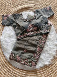 Sari indio de diseño Royal Look, último modelo de sari tradicional, sari exclusivo para fiestas, ropa nupcial, sari de moda para mujer - Product Image 1