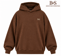 Sweat-shirts personnalisés pour hommes en tissu 500 g/m² et 400 g/m², en coton, décontractés, surdimensionnés, avec impression de logo pour unisexe