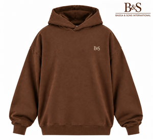 Sweat-shirts personnalisés pour hommes en tissu 500 g/m² et 400 g/m², en coton, décontractés, surdimensionnés, avec impression de logo pour unisexe - Product Image 1