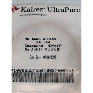 KALREZ AS-568A O-RING K #   COMPOUND 344 : 8201UP - Équipements et pièces semi-conductrices d'occasion fiables à l'échelle mondiale chez - Product Image 5