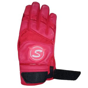 Gants de frappe de baseball unisexe professionnels anti-dérapant Polyester/coton de haute qualité Durable respirant léger crochet boucle - Product Image 5