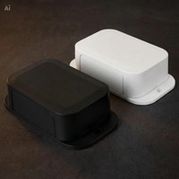 Boîtier de jonction mural en plastique ABS personnalisé, point d'accès WiFi, indice de protection IP54, 124x67x34mm