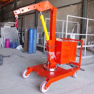 Mini-grue hydraulique autopropulsée Naltako 1 tonne, hauteur de levage maximale 3,2 m, rotation à 360° pour entrepôt - Product Image 5