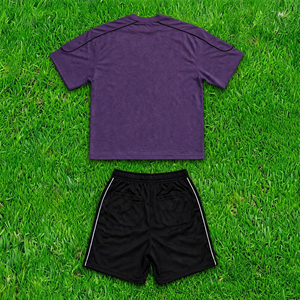 Conjunto de Camiseta y Pantalones Cortos para Entrenamiento Deportivo al Aire Libre, Ropa Deportiva de Secado Rápido para Práctica y Ejercicio, Proveedor de Ropa Deportiva Cómoda - Product Image 2