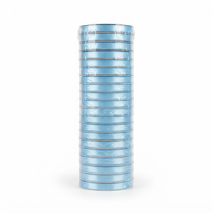 Cinta de Satén Azul Bebé de 6mm, de una Sola Cara, Venta al por Mayor, 20 Rollos x 8 Metros, para Recuerdos de Baby Shower, Etiquetas de Regalo, Manualidades para Guardería, Decoración a Granel - Product Image 1