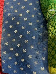 ผ้าแจ็คการ์ดลายดอกไม้ BHAKTI TEXTILE ผ้าถักไนลอน 100% ผ้าโบรเคด น้ำหนักปานกลาง 120GSM ผ้าตกแต่งสำหรับงานแต่งงาน ชุดเดรส - Product Image 3