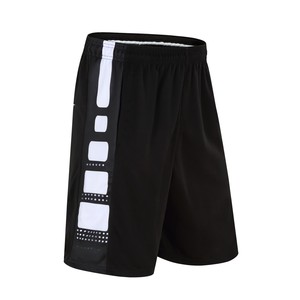 Shorts de sport OEM pour hommes, taille plus, mi-taille, en polyester, coupe ample, respirants, séchage rapide, pour le basketball, la course et le fitness - Product Image 2