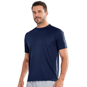 T-shirts de compression personnalisés à manches courtes pour hommes, coupe classique, respirants, vêtements de sport unisexes - Product Image 1