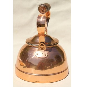 High Quality Copper <b>Tea</b> <b>Kettle</b> Matte Finish with Handle Traditional Handmade Design for Kitchen Heating Water and Serving Use - Product Image 1