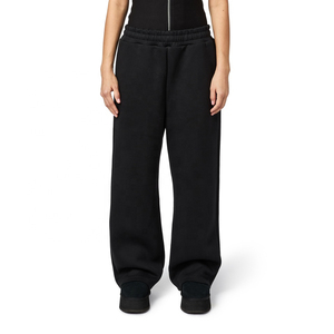 Sweat-shirts et pantalons de survêtement décontractés à logo personnalisé, en coton biologique 100% écologique, coupe ample, pour le printemps - Product Image 1