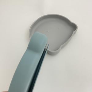 Plato de succión de silicona de grado alimenticio para bebés de 0 a 6 años, bandeja de alimentación para niños pequeños, forma de oso - Product Image 6