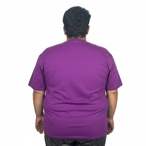 เสื้อยืดผู้ชายแบบยูนิเซ็กซ์ พิมพ์ลายโลโก้ตามสั่งด้วยเทคนิค DTG ดีไซน์ล่าสุด สีพื้น ไซส์ใหญ่ ผ้าเจอร์ซีย์ รุ่นใหม่ล่าสุด - Product Image 2