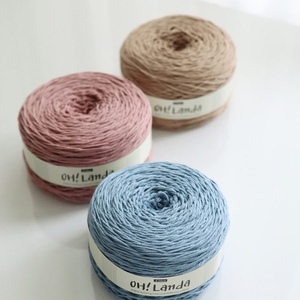 Hilo de ganchillo tamaño 10 OH! Hilo de algodón Landa Coma para tejer a mano, ovillo de 200g, hilo de algodón para crochet - Product Image 2