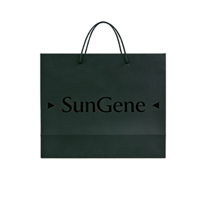 Sac cadeau promotionnel en papier kraft écologique avec design imprimé personnalisé pour la vente au détail de vêtements - Product Image 2