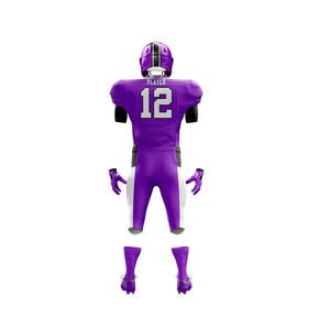 Uniformes de football américain personnalisés de qualité supérieure, tailles plus grandes, maillot respirant à manches courtes, prix compétitif, techniques d'impression - Product Image 6
