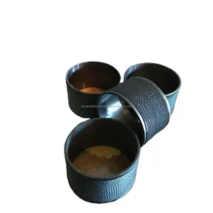 Napkin Rings in Metal with Elegant Round Design Perfect for Table Decoration and <b>Kitchen</b> <b>Accessories</b> <b>Set</b> of 4 - Product Image 1