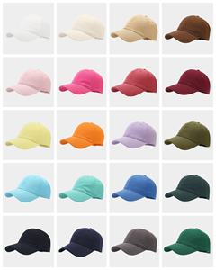 Casquettes de baseball en coton à 6 panneaux de couleur unie avec logo personnalisé, casquettes souples pour papa, chapeaux de soleil pour sports de plein air - Product Image 3