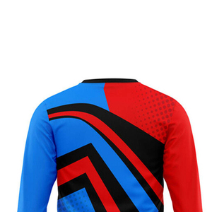 New Arrival Custom Logo Casual Sublimation T Shirt for Men Regular Fit Crew Neck Men Long Sleeve T Shirts - Product Image 4