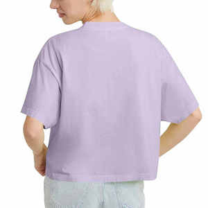 เสื้อครอปท็อปผู้หญิงลำลอง ผลิตจากผ้าคอตตอนผสมคุณภาพพรีเมียม ระบายอากาศได้ดีและน้ำหนักเบา เหมาะสำหรับใส่ทุกวัน - Product Image 6