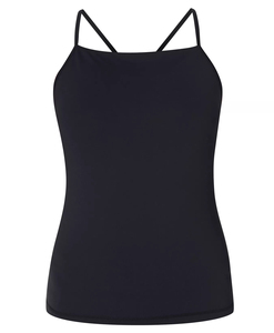 Ensemble deux pièces sans bretelles en fibre synthétique pour femme 2026 – Débardeur moulant à séchage rapide et contraste de couleurs – Idéal pour l'été - Product Image 1