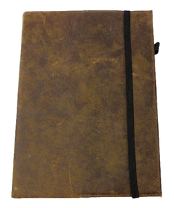 Custom A4 A5 Soft Cover Leather Journals Dotted <b>Blank</b> Paper <b>Notebooks</b> Gold Silver Logo Back Pocket Diaries-Printed Design - Product Image 1