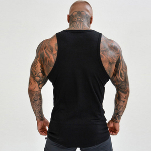 Oem Custom Slim Fitness Tank Tops <b>For</b> <b>Men</b> Boys High Quality Bodybuilding <b>Singlets</b> Latest Design Oversize Tank Plus Size Washed - Product Image 2
