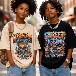 Camiseta personalizada de cuello redondo, de algodón grueso, con lavado ácido, estilo oversized, hombros caídos, transpirable y de secado rápido. - Product Image 1