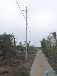 Poste de fibra de vidrio de alta resistencia FRP Postes de energía Accesorios Premium para necesidades de energía - Product Image 2