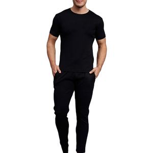 Prix de gros – Nouvelle collection été : Ensemble T-shirt et pantalon bleu marine pour homme – Survêtement 2 pièces pour homme - Product Image 1
