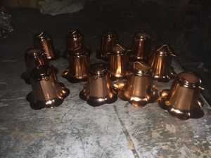 Copper Drinking Cups Eco-Friendly Self-Adhesive for Water Serving <b>Kitchen</b> and Home Use at Low Price - Product Image 1