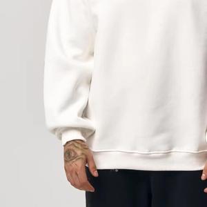 Sweat à capuche long surdimensionné pour homme, personnalisé, brodé numériquement, 100% coton French Terry respirant, idéal pour l'hiver, avec poche kangourou - Product Image 2