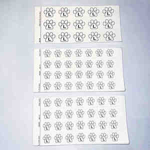 ป้ายคำแนะนำการซักผ้าแบบ TPU แบบกำหนดเอง |   ป้ายเสื้อผ้าสีขาวทนทานสำหรับเสื้อผ้า รองเท้า และกระเป๋า |   ป้ายแบรนด์กันน้ำแบบตัดด้วยความร้อน (แบบม้วน) - Product Image 3