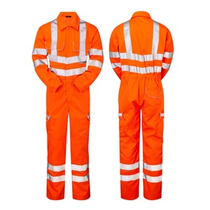 Hi Vis Anti-Bacterial <b>Waterproof</b> Polyester Workwear Coverall Best Quality Durable Safety Clothing Trending <b>Work</b> Environments - Product Image 6