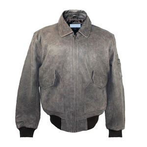Chaqueta Bomber Ligera para Hombre, Color Azul Cielo, Cortavientos, con Cierre, Chaqueta Informal para Otoño e Invierno - Product Image 5