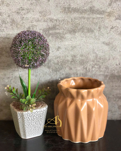 Pot de fleurs élégant et moderne FI077H12 pour la maison et le jardin créant de beaux mini paysages intérieurs et extérieurs - Product Image 5