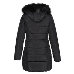 Parka Réversible Isolée et Imperméable pour Femmes Industrielles, Veste d'Hiver Sportive avec Capuche en Fourrure Coupe-Vent, Décontractée, OEM ODM, Fabrication Mondiale - Product Image 2