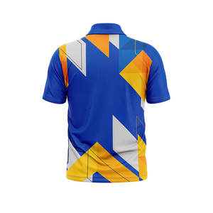 Uniformes de críquet para hombre, 100% poliéster, impresión por sublimación personalizada, ropa deportiva de manga corta, camisetas de críquet tipo polo en venta. - Product Image 4