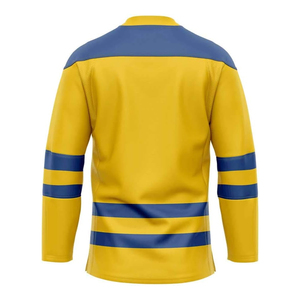 Maillot de hockey sur glace personnalisé pour hommes et jeunes, style tendance, avec design de nom d'équipe OEM pour les fans de hockey - Product Image 2