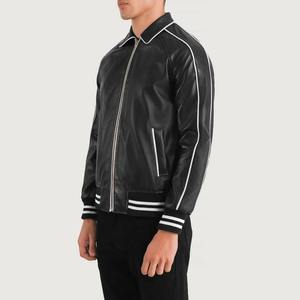 Premium Men <b>Leather</b> <b>Jacket</b> With Warm Casual Design For Elegant <b>Winter</b> <b>Jacket</b> Street Fashion - Product Image 1
