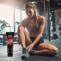 Crème de soin musculaire chauffante Puro Moment Sports Recovery, glycérine, menthol, massage corporel, hydratation, tous types de peau, adultes, 150 ml