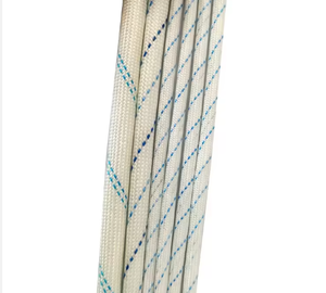 Materiales de aislamiento eléctrico al por mayor, funda de aislamiento de fibra de vidrio de PVC, funda de fibra de vidrio con línea roja - Product Image 2