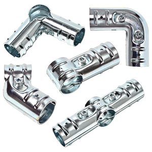 NTY Japon – Kit d'échantillons de raccords flexibles forgés 5 pièces, zingués, 1,5 pouce (48,6 mm), haute qualité - Product Image 1