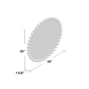 Beads Edges Design Gold Mirror Perfect For Living Room And Bedroom Adds Elegant And Luxury Wall Decor Wholesale From India - Product Image 3