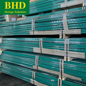 Estantería de Acero para Palets en Forma de Lágrima, Tamaño Personalizado, Profundidad de 36''-48'', Estantes Apilables de Alta Resistencia, Certificación CE, Capacidad de 2000-2500lbs - Product Image 6