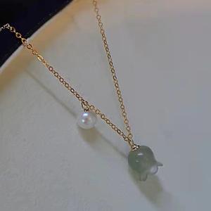 Collar de Plata S925 con Perla de Orquídea Hotan Yuling, Cadena Natural, Estilo Chino, Retro, Lujoso, Simple, para un Público Exclusivo - Product Image 3