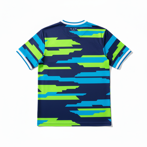 Maillots de football rétro OEM en gros, chemises de football classiques vintage 100 % polyester, maille respirante sur le devant, nom d'équipe personnalisé, livraison rapide - Product Image 2