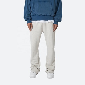 กางเกง100% ขาบานสำหรับผู้ชายกางเกงผ้าคอตตอนหนา380กรัมออกแบบโลโก้ได้ตามต้องการ - Product Image 1