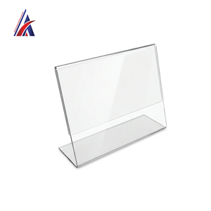 Support de table en acrylique en forme de L pour affichage de menu, brochure, cadre d'affichage A4 – Fabricant de qualité, OEM, meilleur fournisseur B2B - Product Image 5