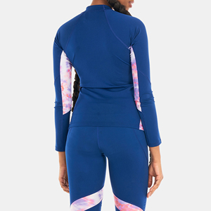 เสื้อรัดรูปแขนยาวสำหรับผู้หญิง MMA Rash Guard พิมพ์ลายได้ตามต้องการ ชุดกีฬาสำหรับว่ายน้ำทุกฤดู สำหรับผู้ใหญ่ - Product Image 3